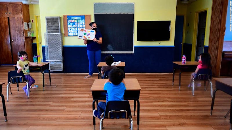 School reopening poses Coronavirus risk for school children even as a second grader tests positive in Georgia