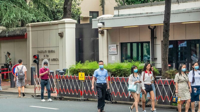 US consulate in Chengdu