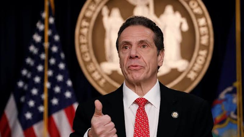 New York City governor, Andrew Cuomo
