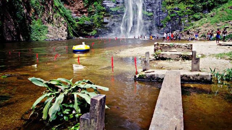 Wli Waterfalls also known as Agumatsa is the highest water fall in west africa. It is one of the top 10 tourist sites in ghana