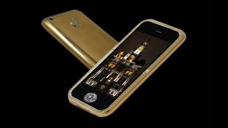 Goldstriker iPhone 3GS Supreme is the fourth expensive phones in the world