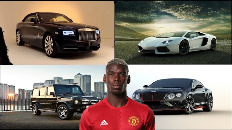 Paul Pogba is the tenth richest football player in the world