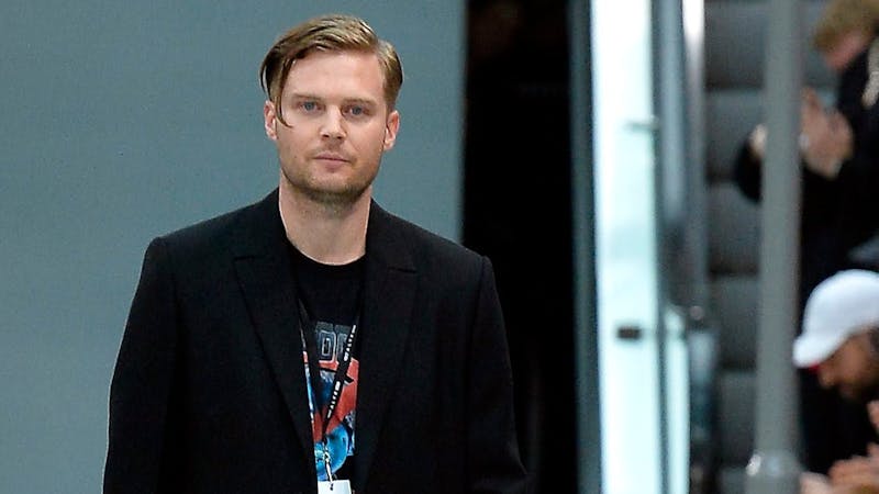 Mathew Williame, the new creative director/designer at the French couture house, Givenchy