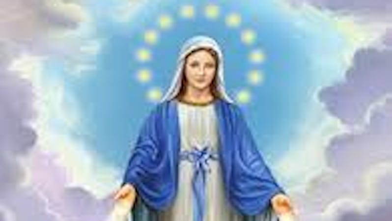 Virgin Mary assumed into heaven in body and spirit