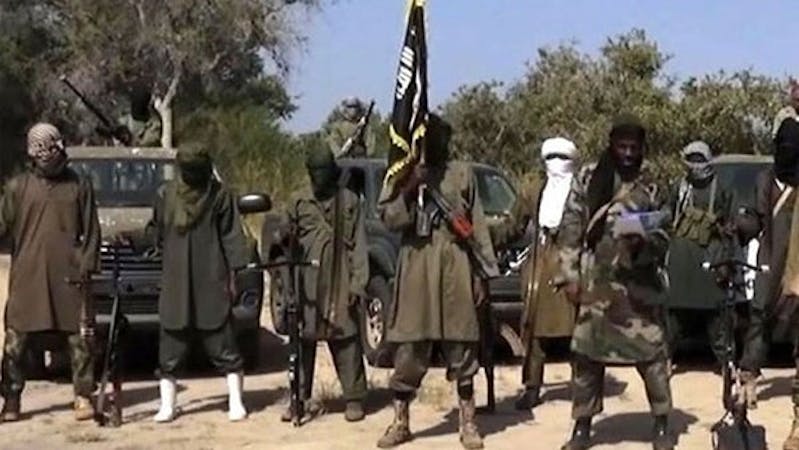 Bokoharam Terrorist with guns and other weapons