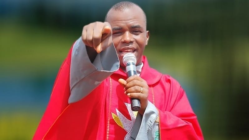 Nigerians attack Fr Mbaka for predicting Erica's disqualification - Clacified