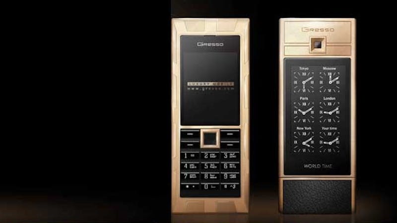 Gresso Luxor Las Vegas Jackpot is the 8th most expensive phones in the world
