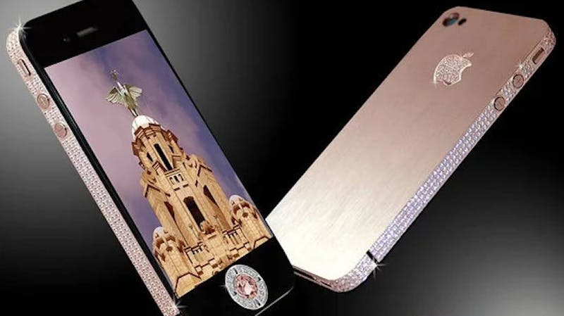 iPhone 4 Diamond Rose Edition is the third most expensive phones in the world
