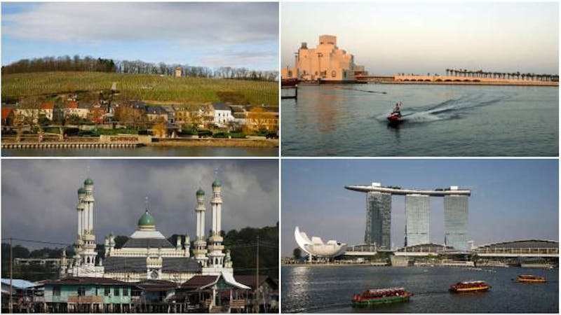 Top 10 richest countries in the world