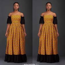 6 pieces ankara gown