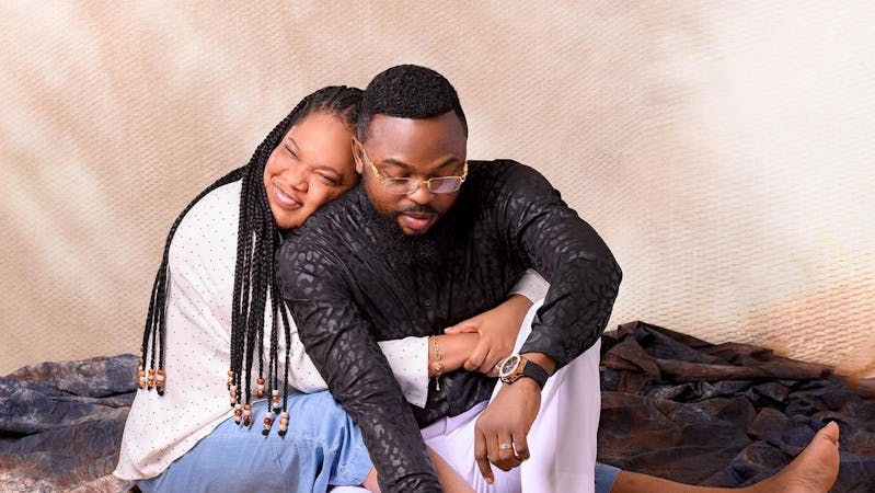 Toyin Abraham and Kolawole Ajeyemi
