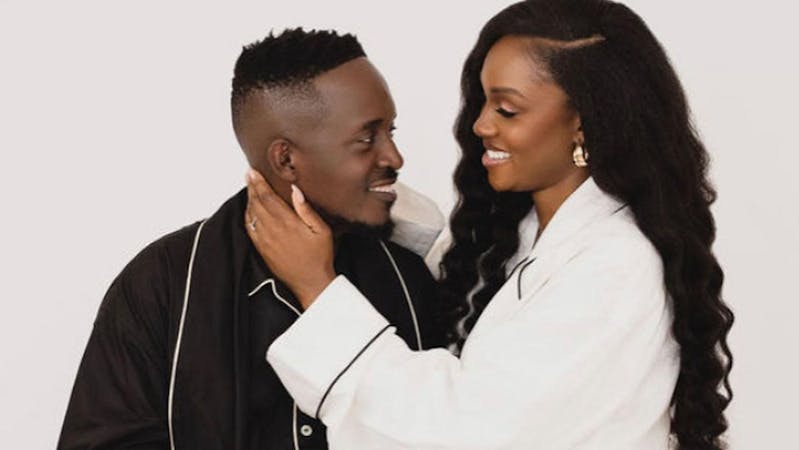 M.I Abaga and the love of his life Eniola Mafe