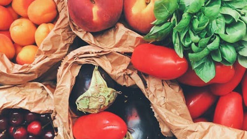 Mixture of fruits