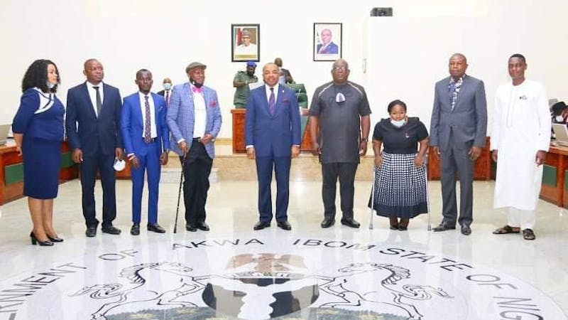 Udom Emmanuel has set up an 8-man panel to investigate police and SARS brutality