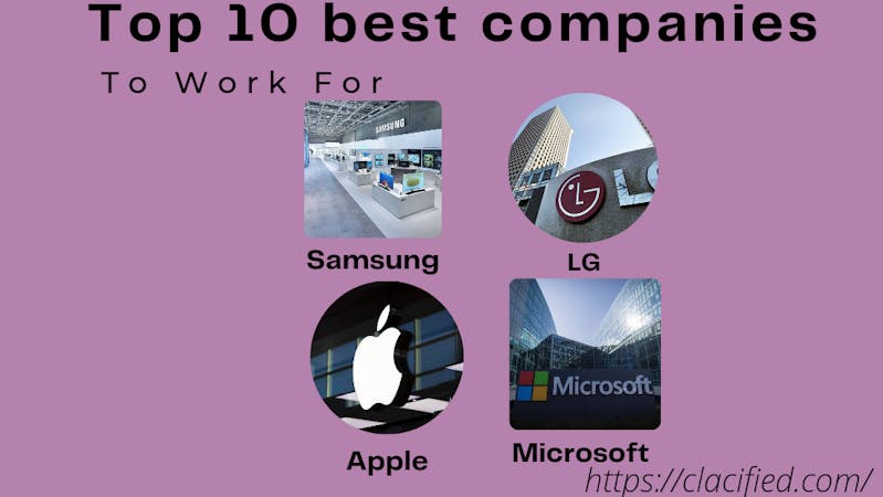 Top 10 best companies to work for in the world