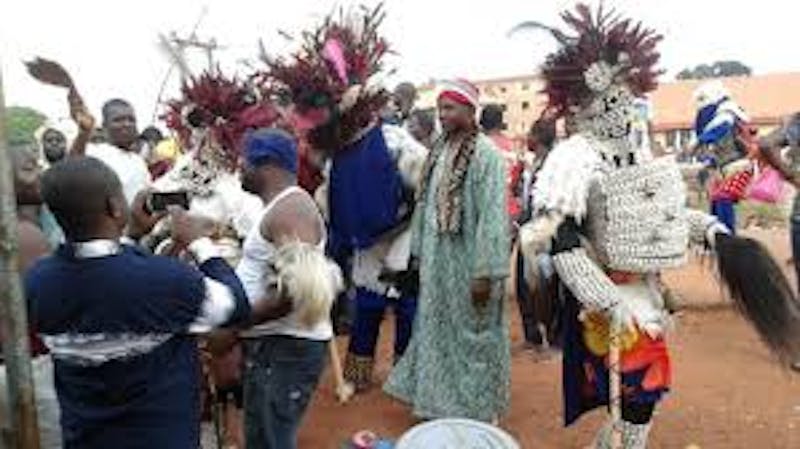 Akatakpa Owa Egara which ios one of the most adorn Akatakpa and also the most beautiful Akatakpa which is known for its magical dancing step.