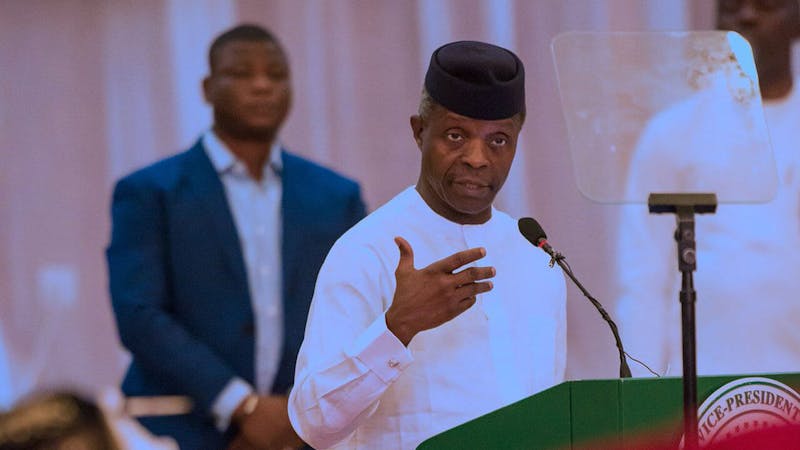 Vice President of Nigeria Yemi Osibanjo has called for tax reformation around the world to fight against illicit financial flow