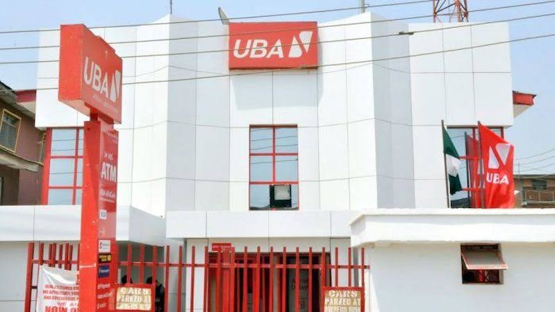 The building complex of a United Bank for Africa Plc