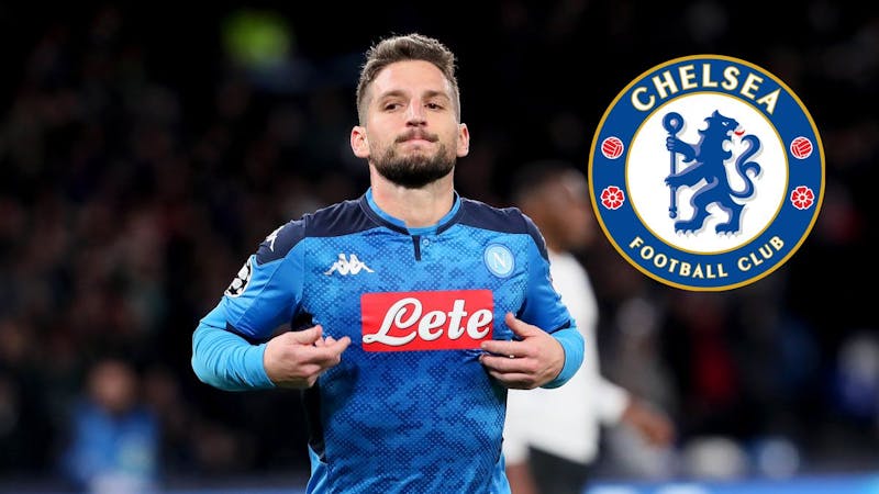 Napoli Dries Mertens in Chelsea transfer plan