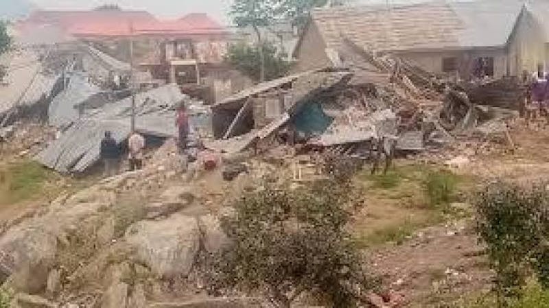 FCTA demolishing buildings in flood-prone areas in Gwagwalada, Abuja