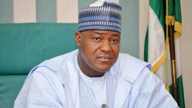 The former speaker of the House of Representatives, Yakubu Dogara