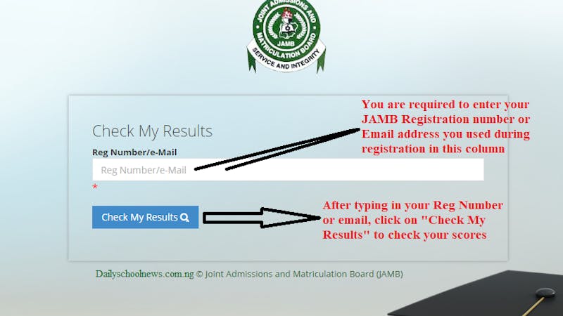 Jamb 2020 e-facility result checking portal, a step by step guide