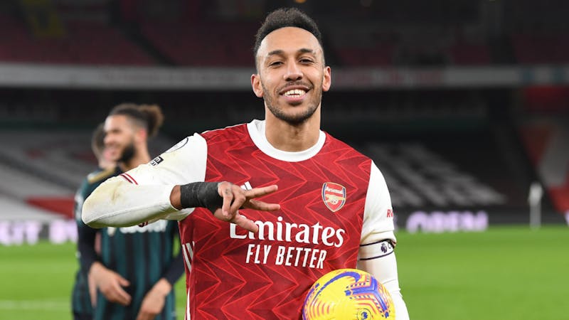 Aubameyang scored a hattrick against Leeds United to mark his return to the Premier League giving Arsenal a boost