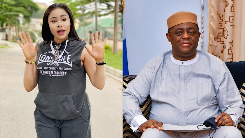 Precious Chikwendu and Fani Kayode