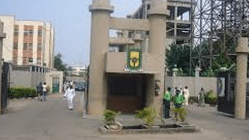 Entrance gate of Yabetech, Lagos state.