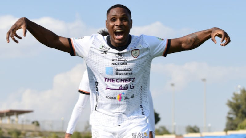 Odion Ighalo is the 9th richest footballer in Africa in 2021