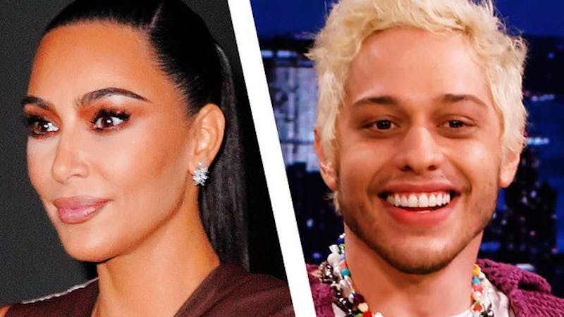 Kim Kardashian and Pete Davidson