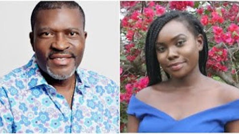 Nollywood actor, Kanayo O. Kanayo celebrates his daughter, Valerie, Uloaku Omyekwere who recently graduated from Babcock University