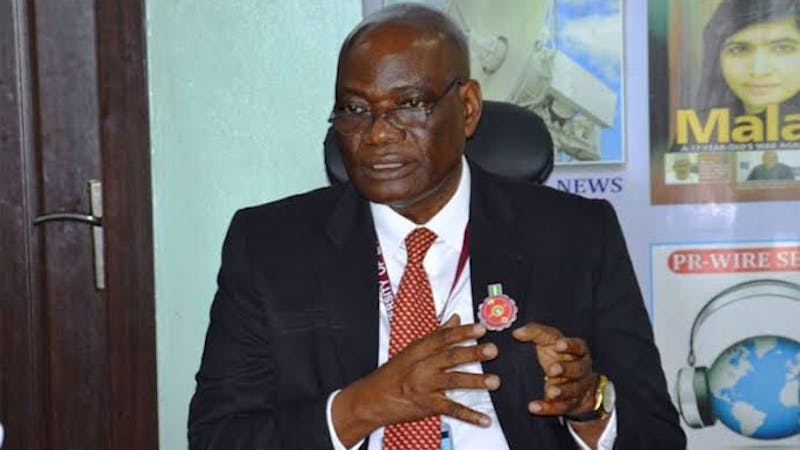 The Vice-Chancellor of UNILAG, Oluwatoyin Ogundipe who was sacked by the Governing Council of the University