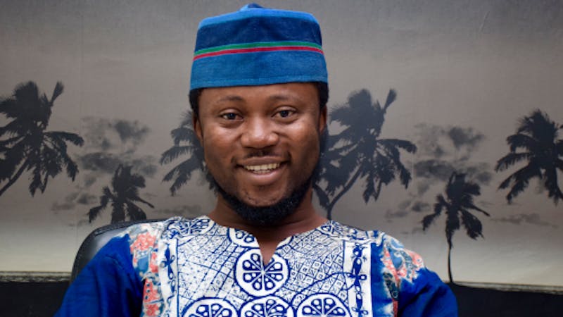 Taiwo Adebulu, a Nigerian journalist and the winner of the 2020 African Fact-Check Award