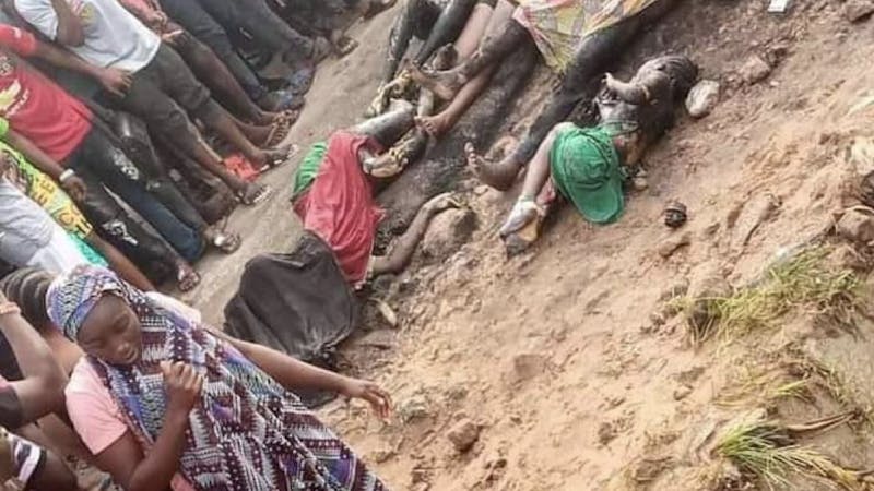 Lives burnt into charcoals as Petrolrum tanker explodes in Lokoja along Felele.