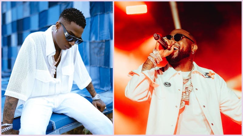 Wizkid and Davido are Nigeria's top rated artists in the afrobeat genre