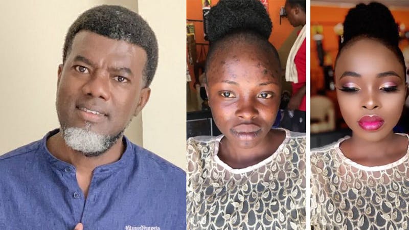 Reno Omokri on women and make up