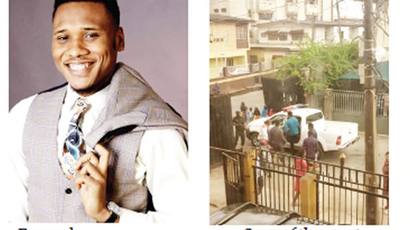 Eromosele Adene an EndSARS campaigner who was arrested in his resident has been transferred from Lagos to Abuja by the Nigeria Police Force