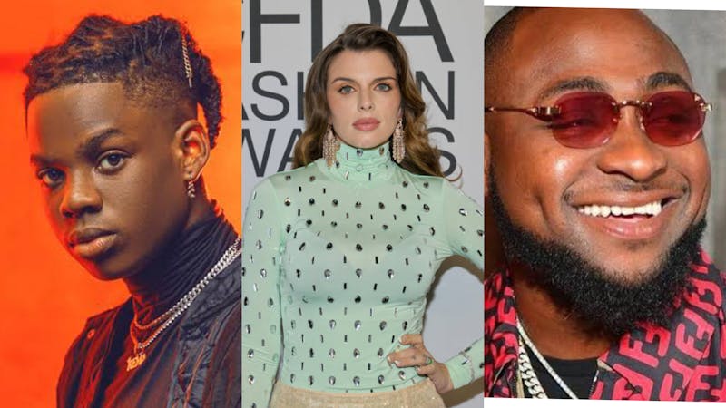 Rema, Julia Fox and Davido