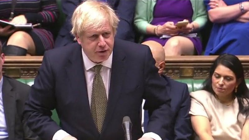 UK Prime Minister, Boris Johnson