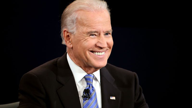 Former U.S Vice president Joe Biden.