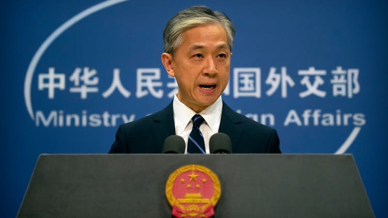 China through the Foreign Ministry spokesman, Wang Wenbin congratulates the president-elect of the United States, Joe Biden and the Vice-president elect, Kamala Harris