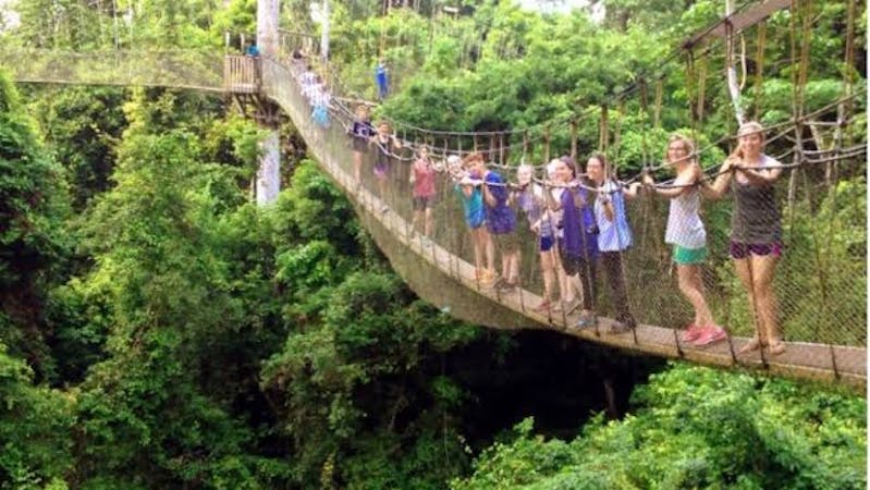 Kakum National Park is one of the top tourist sites in Ghana