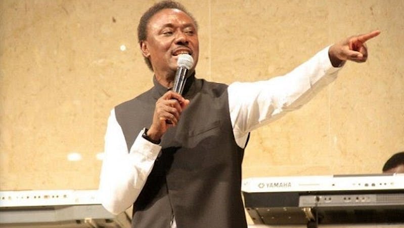 The founder of the Household of God Church, Pastor Chris Okotie