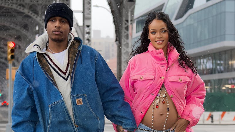 A$AP Rocky and Rihanna
