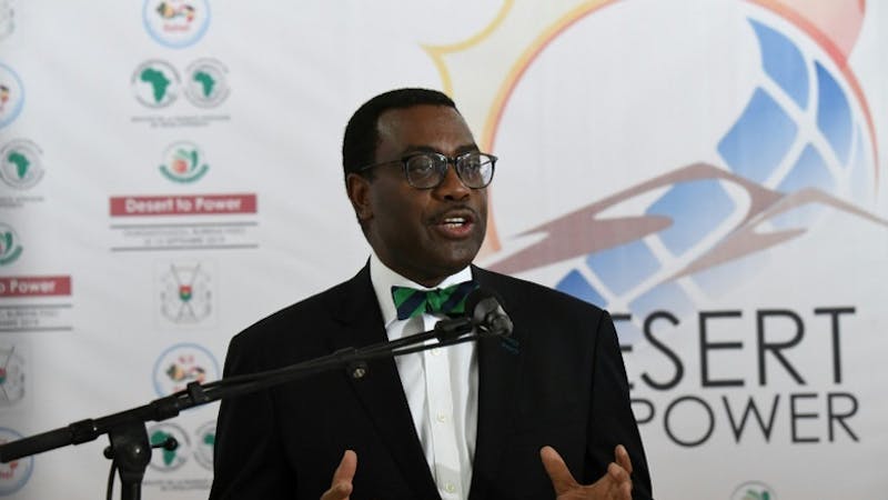 President of the African Development Bank, Dr Akinwumi Adesina.