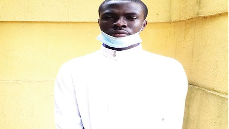 Akinsanya Olamide Ridwan who was convicted for Romance scam