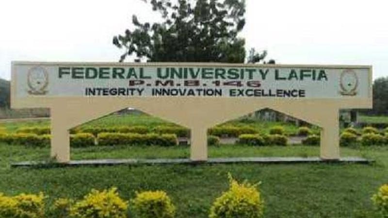 The Federal University of Lafia has released its cut-off mark for the 2020/2021 academic session