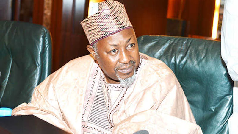 Jagawa state governor Badaru Abubakar