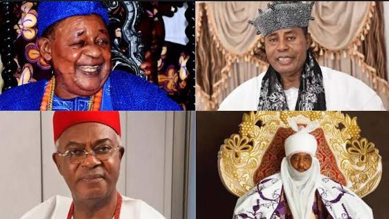 The top ten richest kings (monarchs) in Nigeria